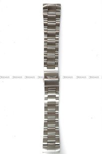 Bransoleta do zegarka Aviator P45 - 22 mm - srebrna