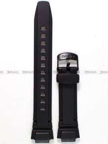 Pasek do zegarka z tworzywa Casio AQ-180-W-213, 14 mm, Czarny