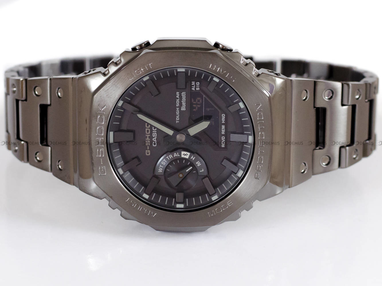 Zegarek Męski G SHOCK FULL METAL GM B2100BD 1AER Czarny Zegarki Casio