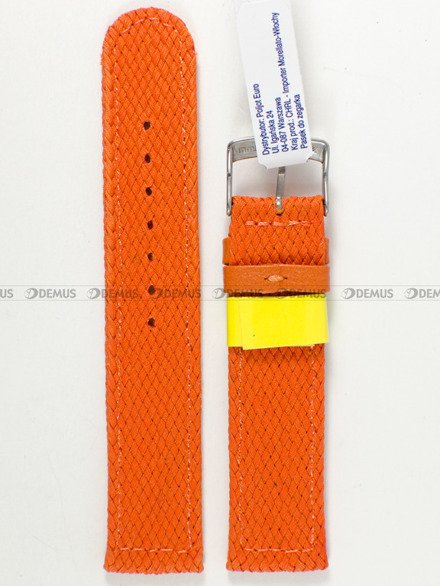 Materiałowy pasek do zegarka Morellato A01X4908C17086CR18, 18 mm, Pomarańczowy