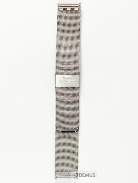 Metalowa bransoleta do zegarka Chermond BRS2.20, 20 mm, Srebrna