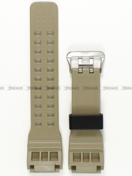 Pasek do zegarka z tworzywa Casio GG-1000-1A5, 22 mm, Zielony