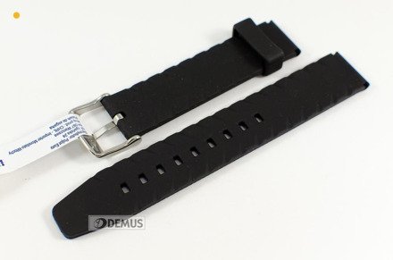 Pasek do zegarka z tworzywa Morellato A01U3606556019CR18, 18 mm, Czarny