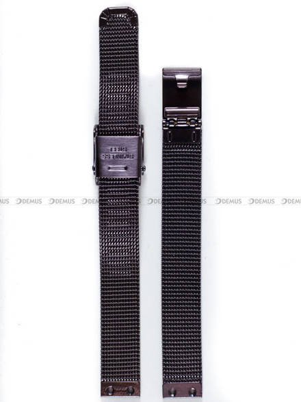 Siateczkowa (mesh) bransoleta do zegarka Obaku V149LVNMN1, 10 mm, Grafitowa