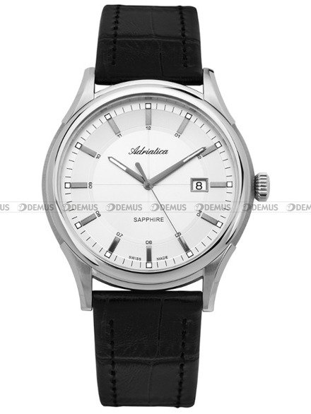 Zegarek Adriatica Mens strap A2804.5213Q Męski, Kwarcowy, Wskazówkowy