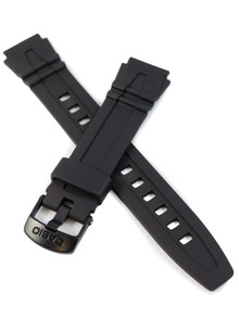 Pasek z tworzywa do zegarków Casio HDD-600 - 18 mm