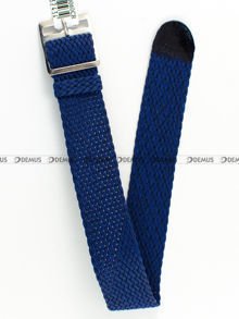 Materiałowy pasek do zegarka Morellato A01U0054150060CR18, 18 mm, Niebieski