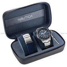 Nautica BFC NAPBFF106 Zegarek Męski - Dodatkowy pasek w zestawie