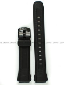 Pasek do zegarka z tworzywa Casio WV-58-WV-M60, 18 mm, Czarny