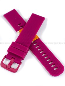 Pasek silikonowy Diloy do zegarka - SBR42.20.4 - 20 mm