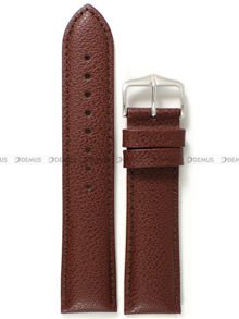 Skórzany pasek do zegarka Hirsch 04302010-2-22, 22 mm, Brązowy