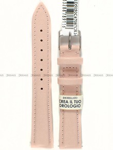 Skórzany pasek do zegarka Morellato A01D5050C47087CR16, 16 mm, Różowy
