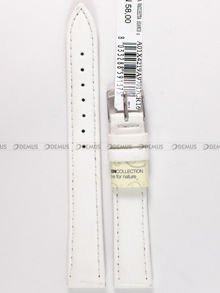 Skórzany pasek do zegarka Morellato A01X4219A97017CR16, 16 mm, Biały
