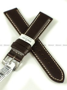Skórzany pasek do zegarka Morellato A01X4937C23032CR20, 20 mm, Brązowy