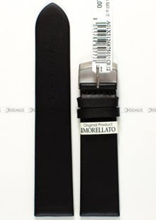 Skórzany pasek do zegarka Morellato A01X5126875019CR22, 22 mm, Czarny