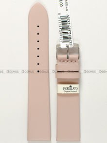 Skórzany pasek do zegarka Morellato A01X5126875128CR20, 20 mm, Różowy