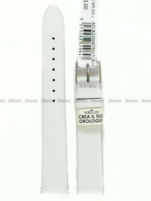 Skórzany pasek do zegarka Morellato A01X5200875017CR16, 16 mm, Biały