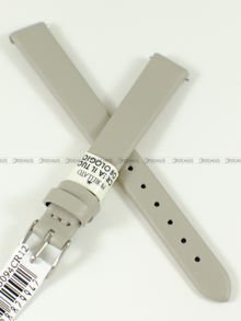 Skórzany pasek do zegarka Morellato A01X5200875094CR12, 12 mm, Popielaty