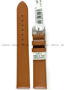 Skórzany pasek do zegarka Morellato A01X5200875137CR18, 18 mm, Brązowy