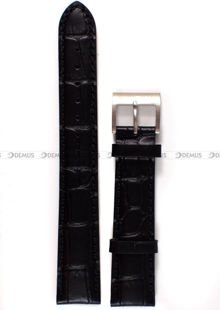 Skórzany pasek do zegarka Nautica A26523L, 18 mm, Czarny