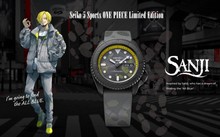 Zegarek Męski Seiko Automatic 5 Sports ONE PIECE "Sanji" SRPH69K1 - Limitowana Edycja