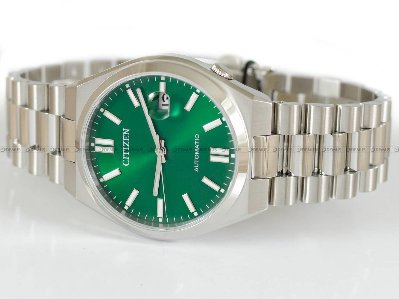 Citizen Tsuyosa Automatic Men's Stainless Steel Green Dial Watch NJ0150-81X  4974374308061