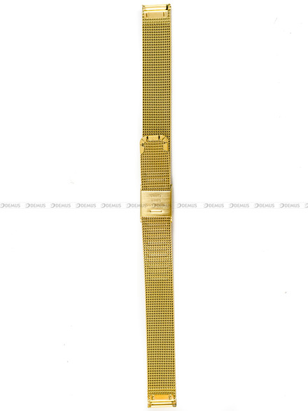 Bransoleta mesh do zegarka - BMZ01.12.BZ-CSP - 12 mm - złota