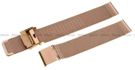 Bransoleta mesh do zegarka - Pacific MS-06-33-22MM - 22 mm - Różowe złoto