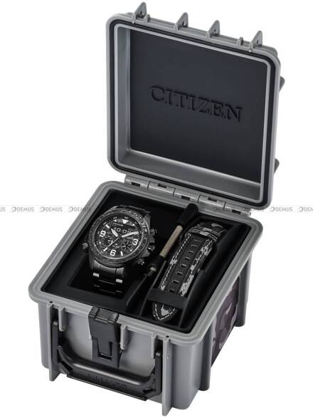 Citizen PROMASTER LAND 35th Anniversary Eco-Drive JV1008-63E Zegarek Męski - Dodatkowy pasek w zestawie - Edycja Limitowana