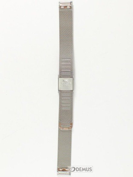 Metalowa bransoleta do zegarka Chermond BRS2.12, 12 mm, Srebrna