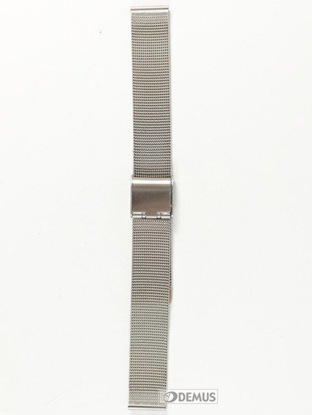 Metalowa bransoleta do zegarka Chermond BRS2.14, 14 mm, Srebrna