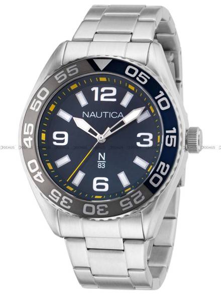 Nautica N-83 Finn World NAPFWS308 Zegarek Męski - Dodatkowy pasek w zestawie