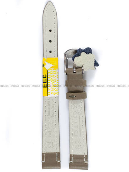 Pasek skórzany do zegarka - Diloy 421.12.7 - 12 mm