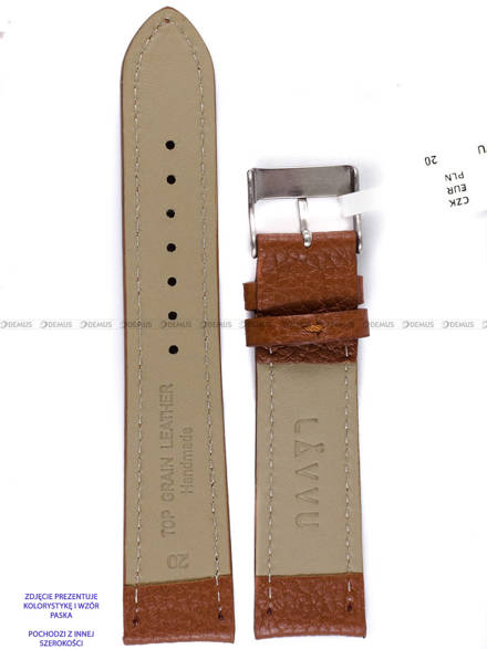 Pasek skórzany do zegarka - LAVVU LSHUE16 - 16 mm