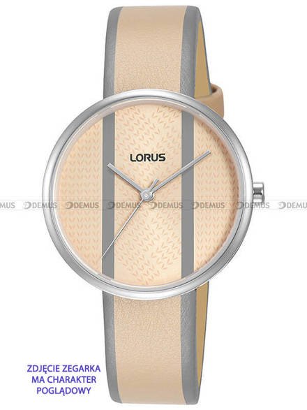 Pasek skórzany do zegarka Lorus RG221RX9 - 15 mm