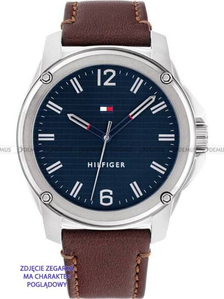 Pasek skórzany do zegarka Tommy Hilfiger 1710484 - 22 mm