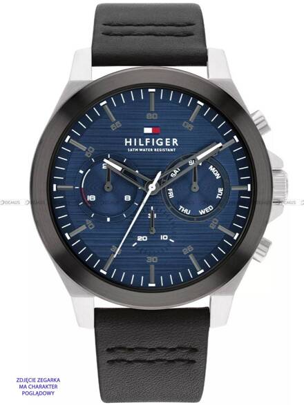 Pasek skórzany do zegarka Tommy Hilfiger 1710523 - 22 mm