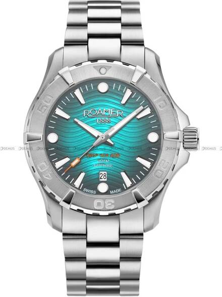 Roamer Deep Sea Tiffany Blue 200 860833 41 05 70 Zegarek Męski