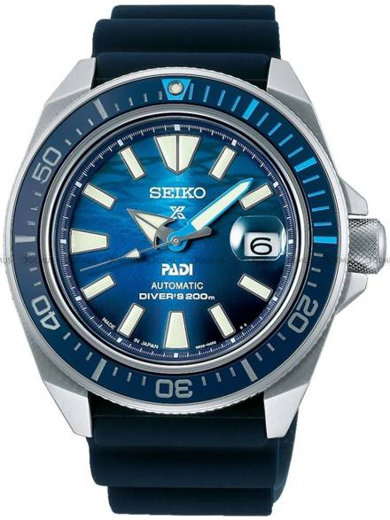 Seiko Prospex King Samurai Automatic Diver PADI "The Great Blue" Special Edition SRPJ93K1 - Limitowana Edycja Zegarek Męski