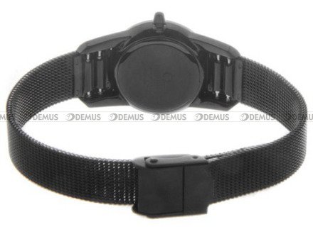 Siateczkowa (mesh) bransoleta do zegarka Obaku V130LBBMB, 12 mm, Czarna