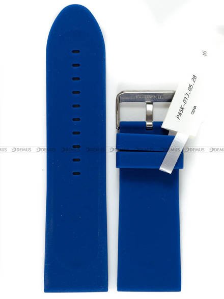 Silikonowy pasek do zegarka Horido 0013.05.28S, 28 mm, Niebieski