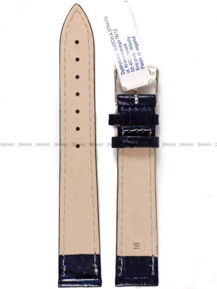 Skórzany pasek do zegarka Morellato A01X2524656062CR16, 16 mm, Czarny