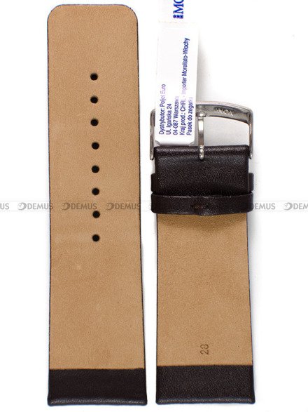 Skórzany pasek do zegarka Morellato A01X3076875032CR28, 28 mm, Brązowy