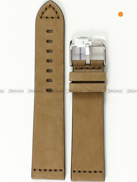 Skórzany pasek do zegarka Morellato A01X4683B90027CR24, 24 mm, Brązowy