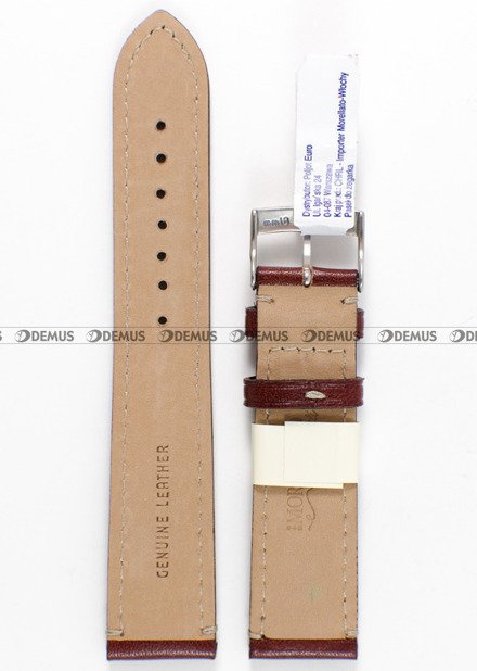 Skórzany pasek do zegarka Morellato A01X4810947041CR18, 18 mm, Brązowy