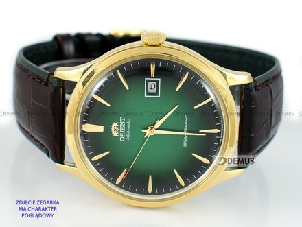 Skórzany pasek do zegarka Orient UDFGGA1, 22 mm, Brązowy