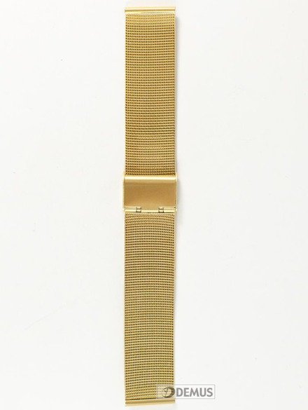Stalowa-pozłacana bransoleta do zegarka Chermond BRG2.20, 20 mm, Złota
