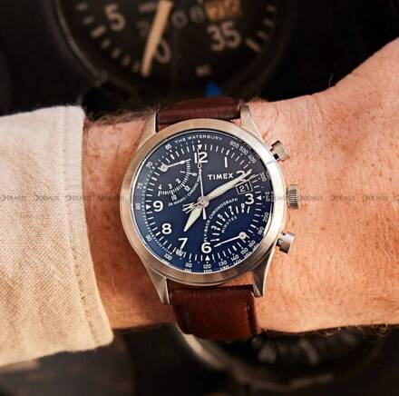 Timex Waterbury Traditional Fly Back Chronograph TW2W47900 Zegarek Męski