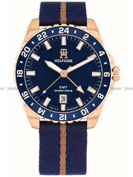 Tommy Hilfiger TH85 GMT 1792130 Zegarek Męski