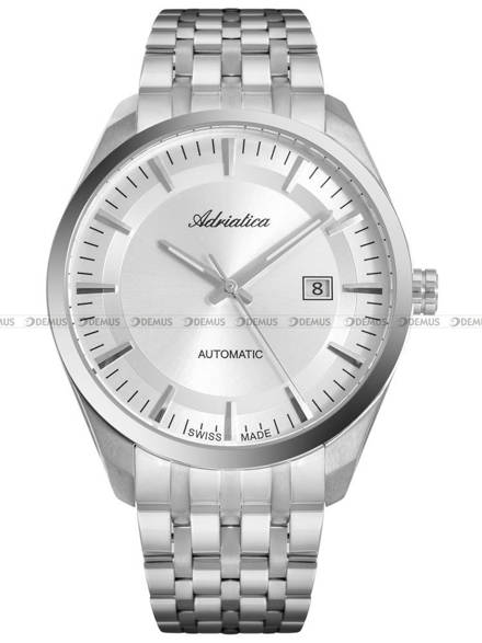 Zegarek Adriatica Mechaniczne A8309.5113A Męski, Automatyczny, Wskazówkowy